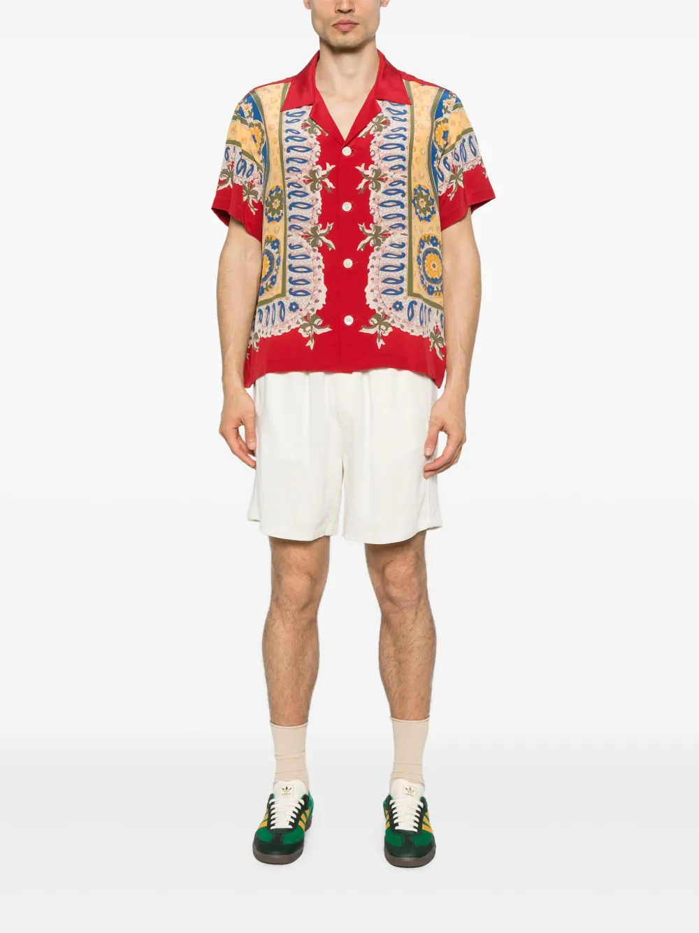Represent knitted-panel shorts | Track & Running Shorts | Image 2