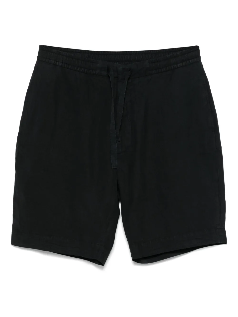 Officine Generale cotton track shorts | Black | Image 1