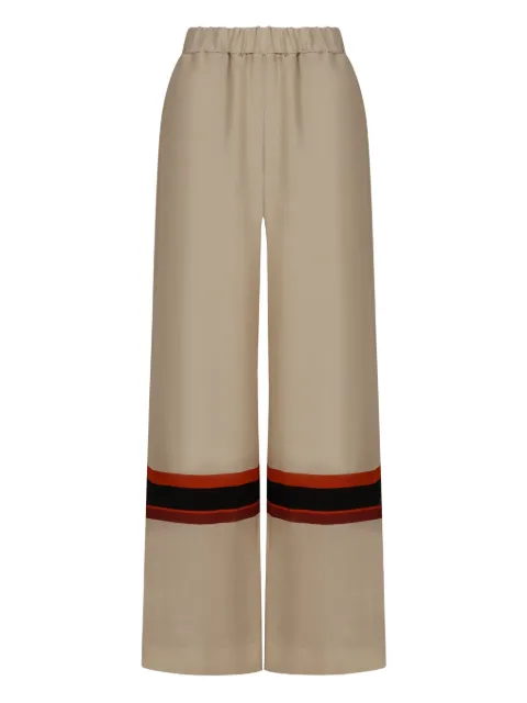 Raquel Diniz striped-detail trousers