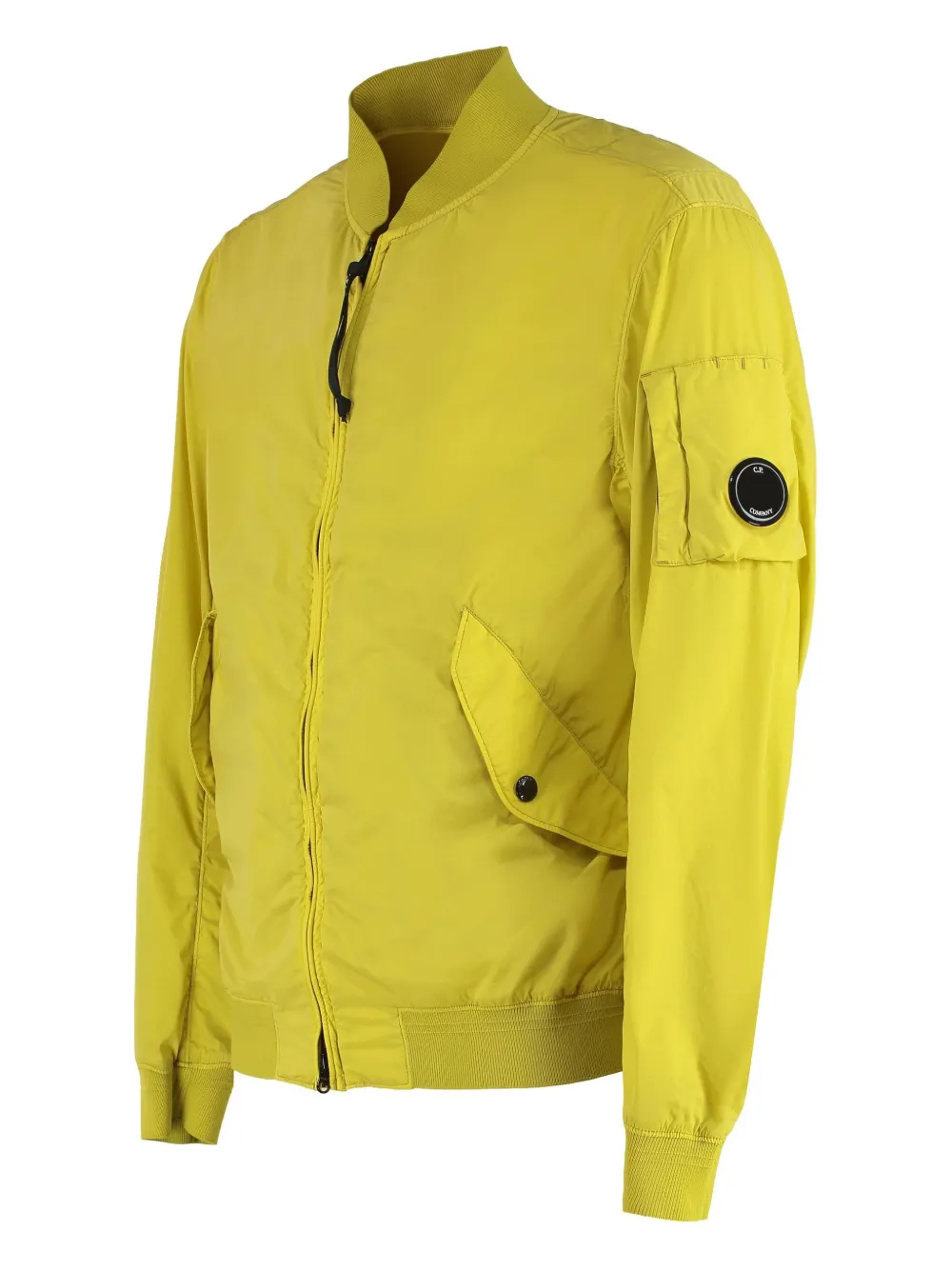 Lens-detail bomber jacket