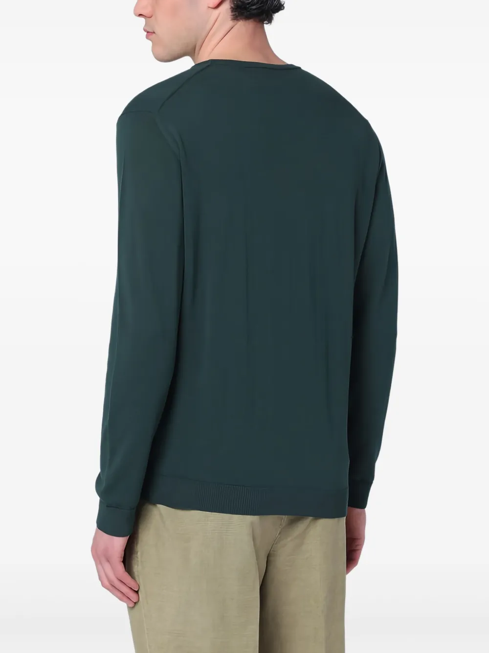 Roberto Collina Katoenen T-shirt Groen