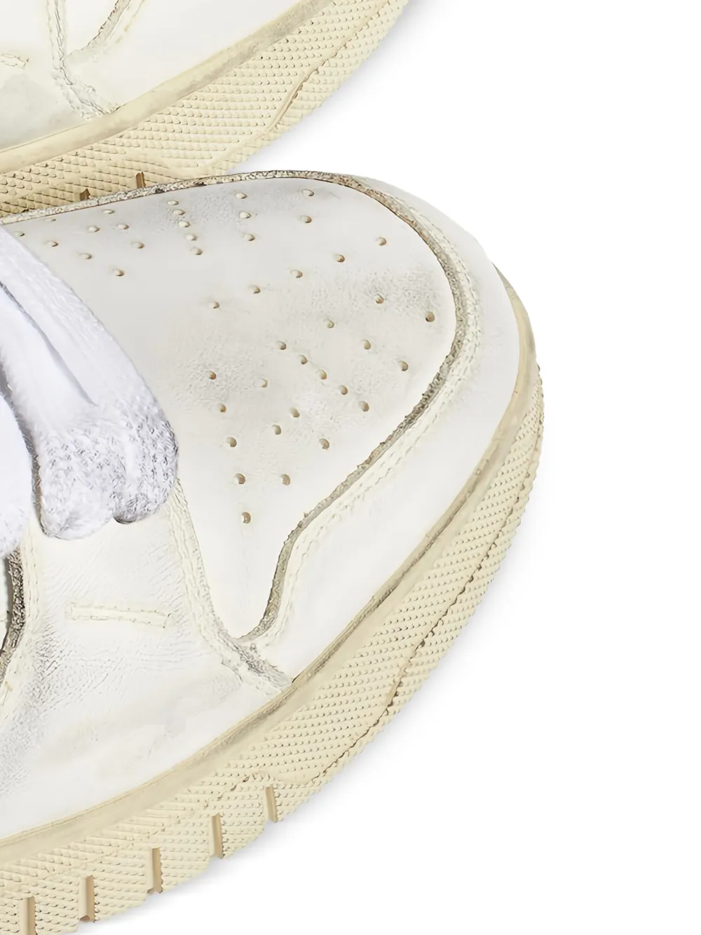 1989 STUDIO leather-panelled sneakers White