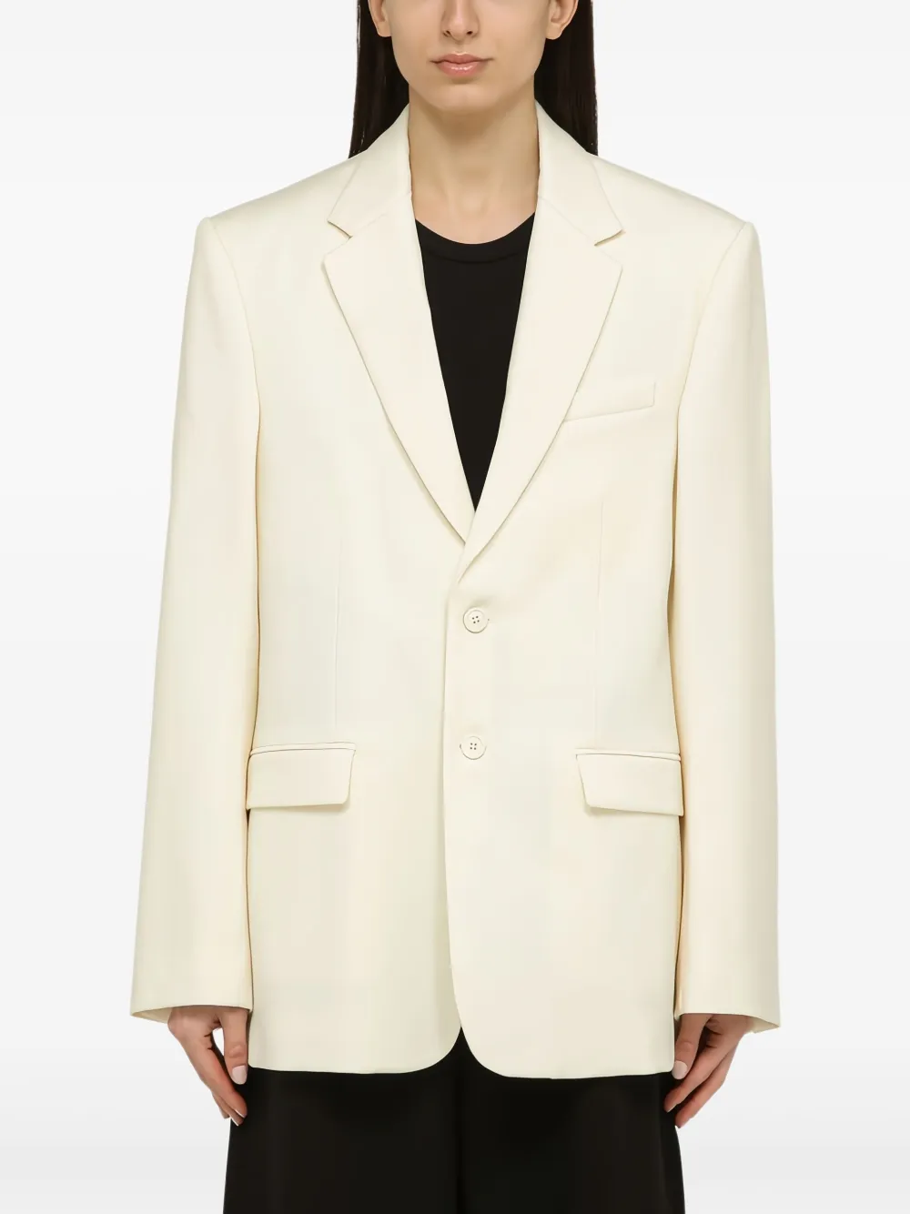 WARDROBE.NYC blazer con botones | blanco | Image 1