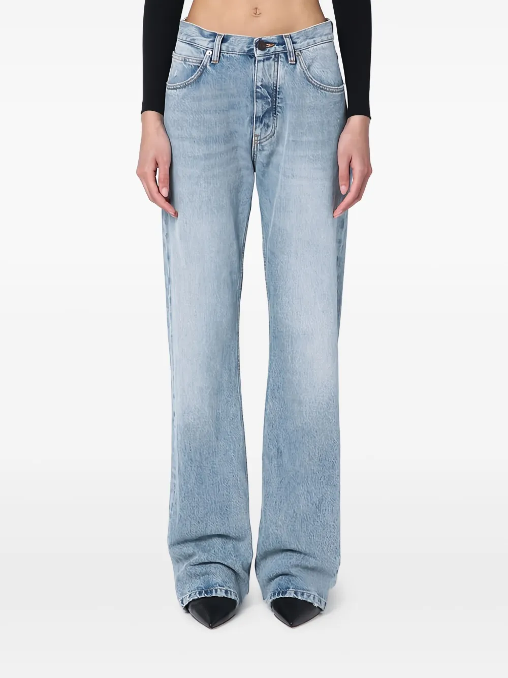 Balenciaga Straight jeans Blauw