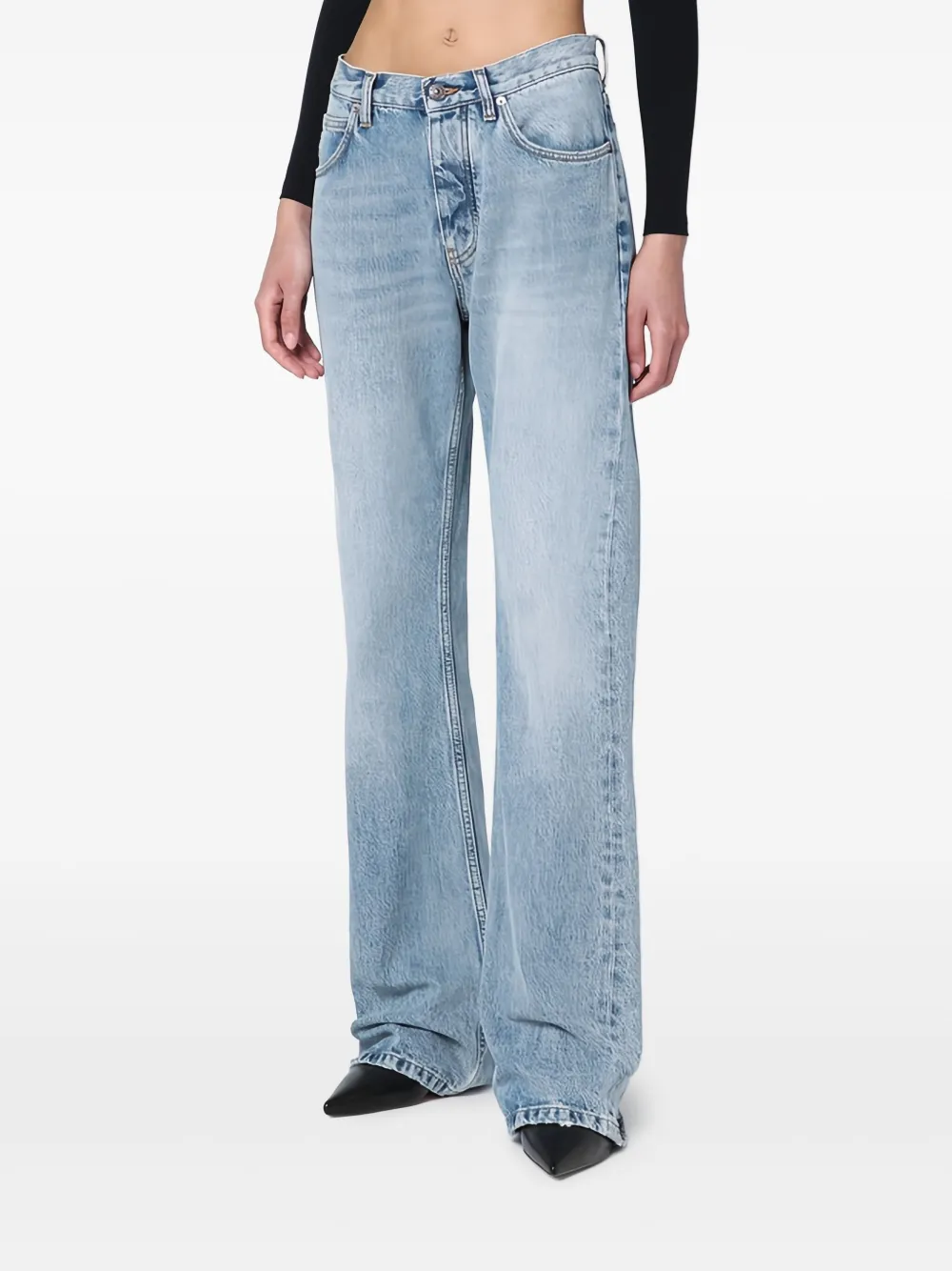 Balenciaga Straight jeans Blauw