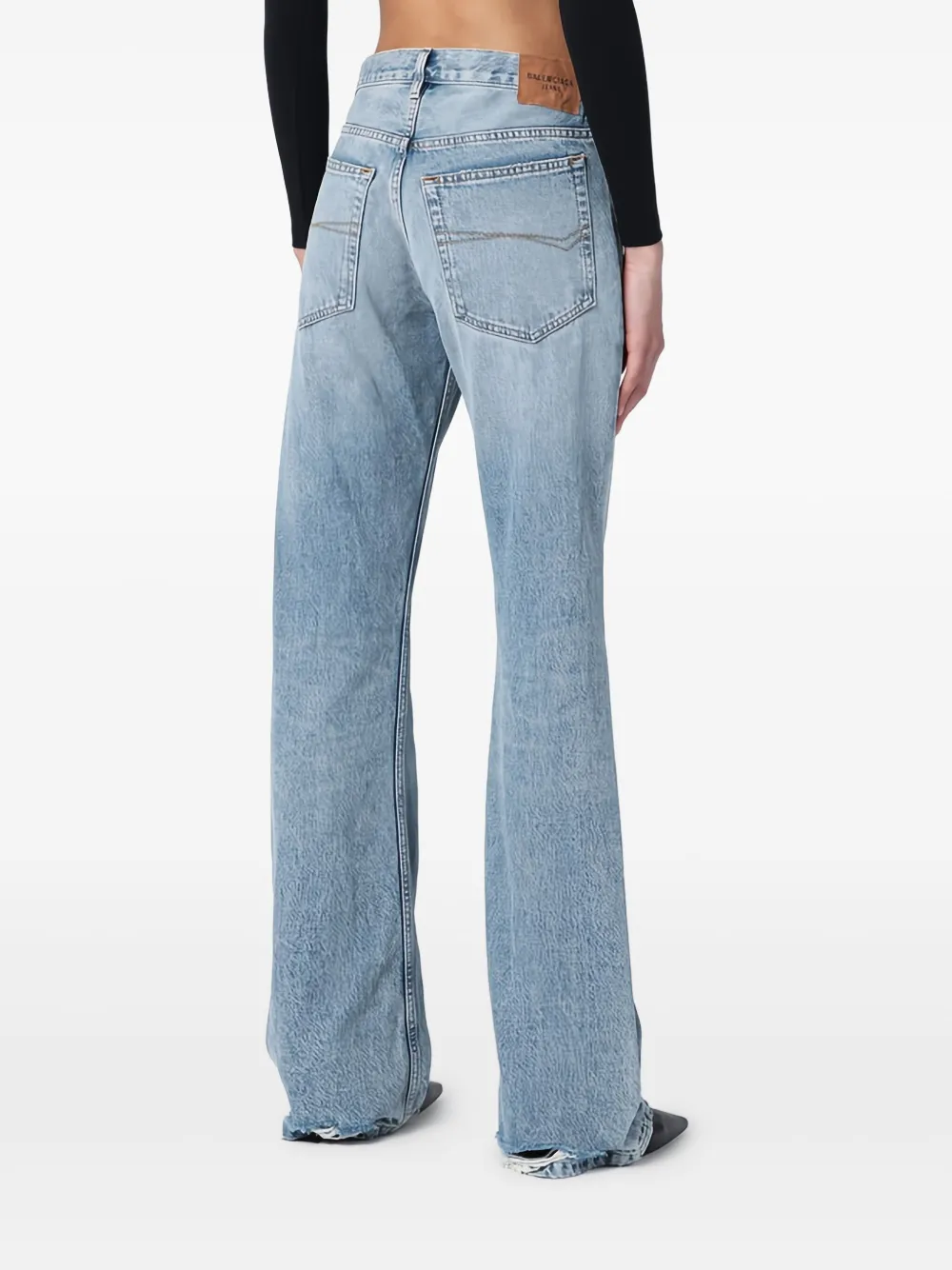 Balenciaga Straight jeans Blauw