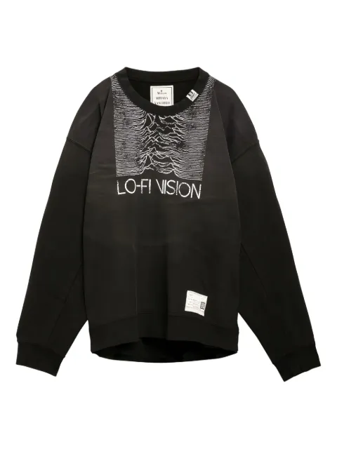Maison MIHARA YASUHIRO sudadera drapeada