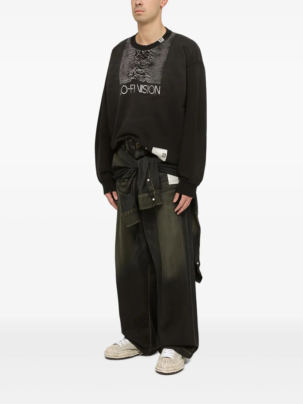 Maison MIHARA YASUHIRO sudadera drapeada | Sudaderas | Image 2