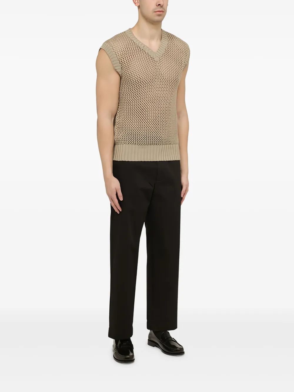 Tagliatore Gebreide top - Beige
