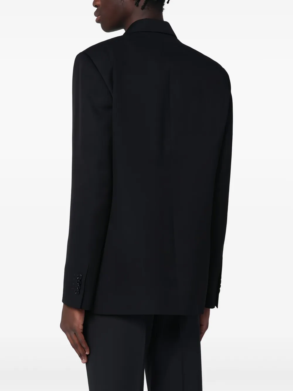 Lardini Blazer met dubbele rij knopen Zwart