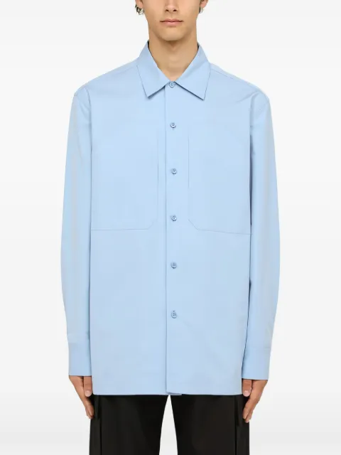 Jil Sander camisa de algodón