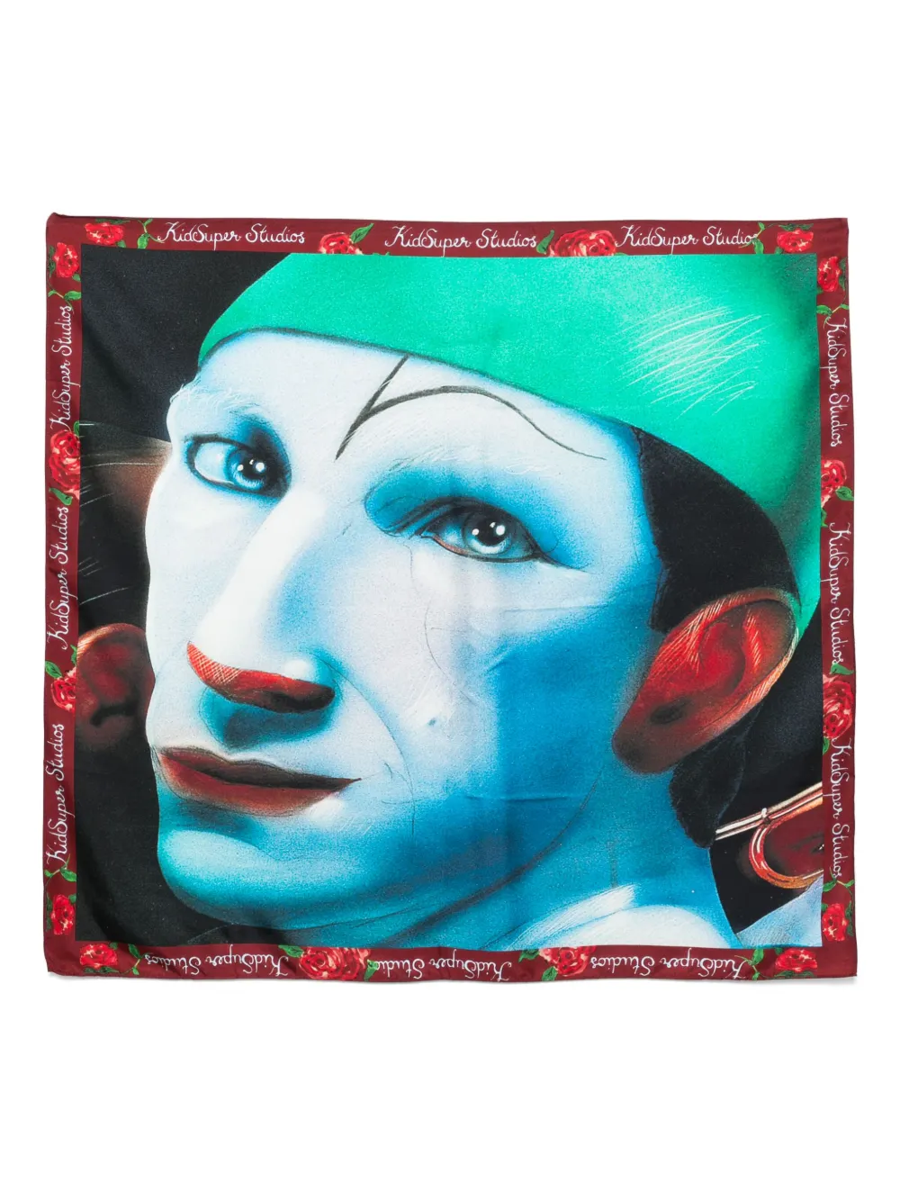 Blue Man CDS silk scarf