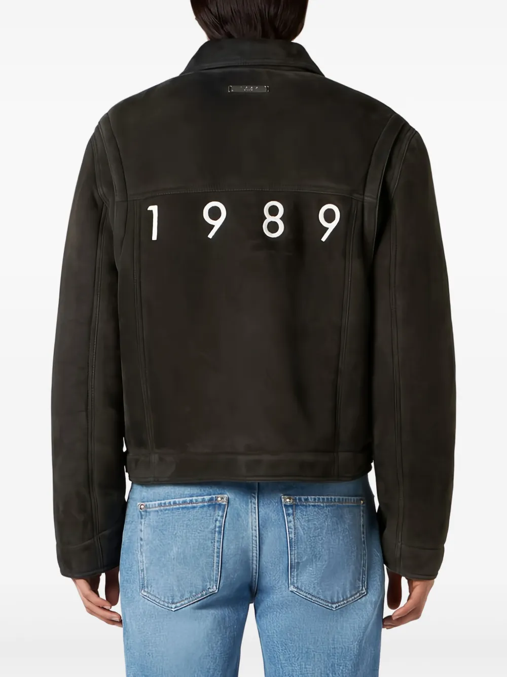 1989 STUDIO Leren jack Groen