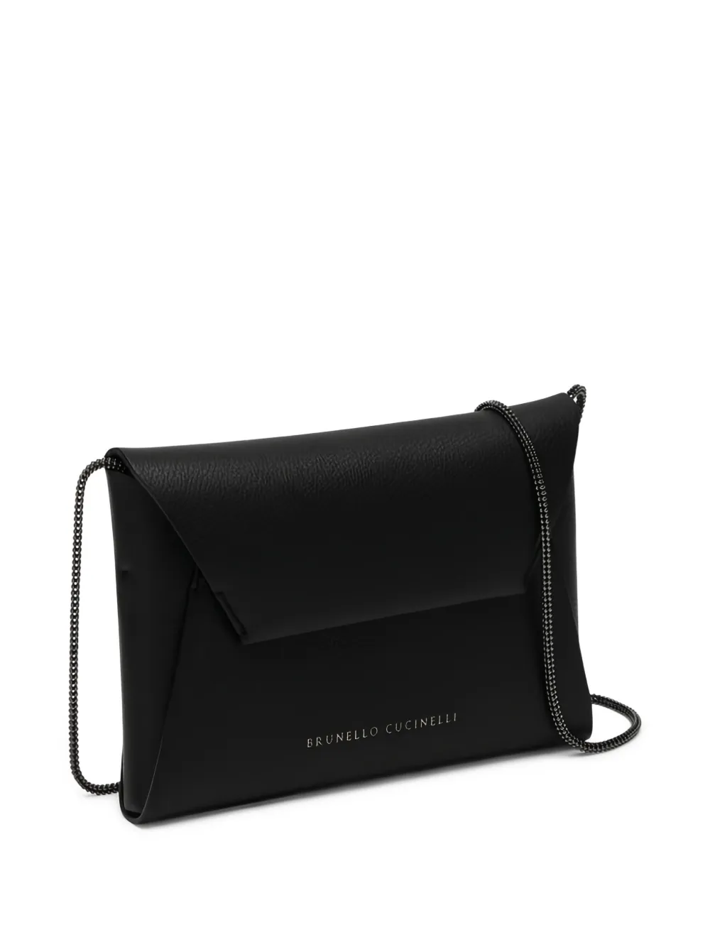 BRUNELLO CUCINELLI LEATHER CLUTCH BAG 