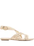 Stuart Weitzman Thea flats - Gold