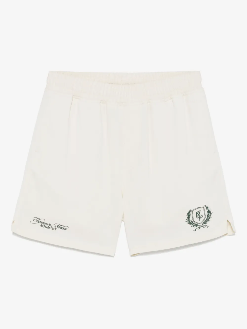 Represent short à logo brodé | tons neutres | Image 1