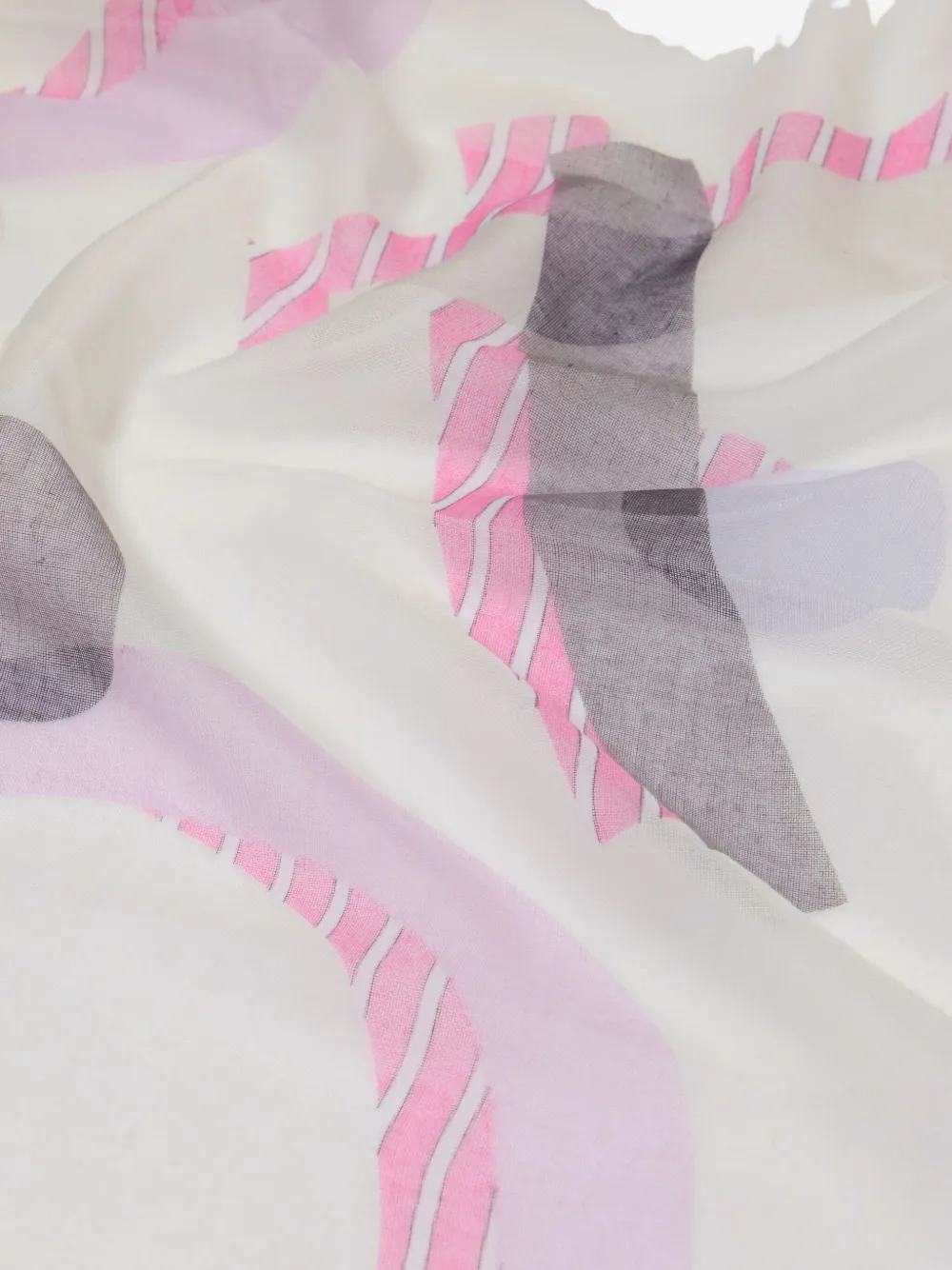 LIU JO Sjaal met grafisch patroon Beige