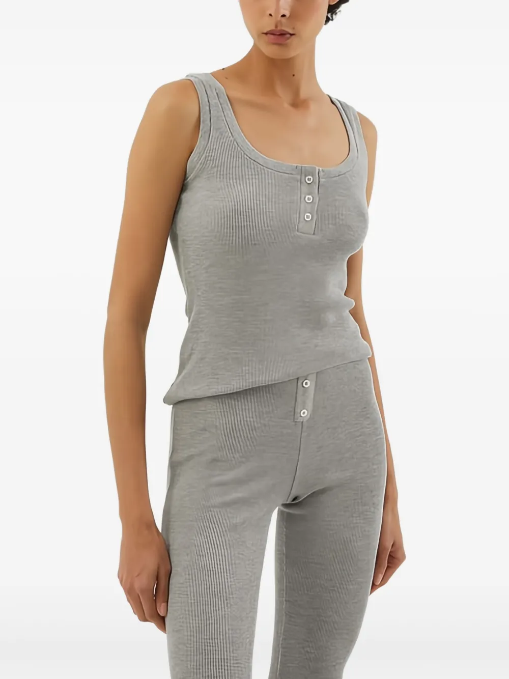 1989 STUDIO Tanktop met textuur Grijs