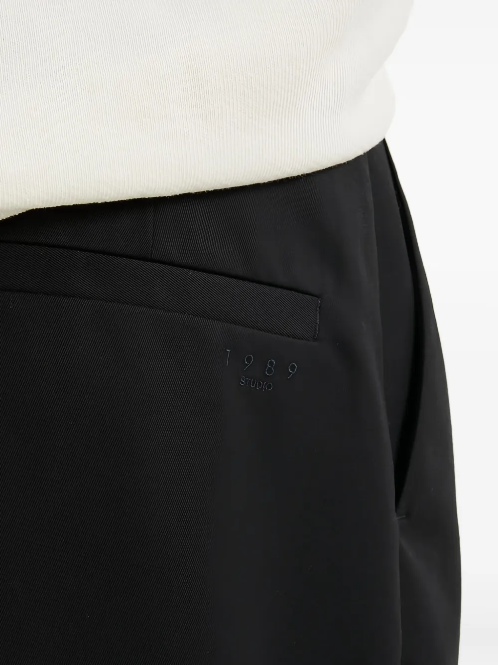 1989 STUDIO Cropped broek Blauw