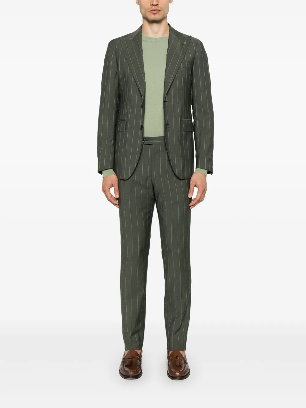 Tagliatore pinstriped suit | Single Breasted Suits | Image 2