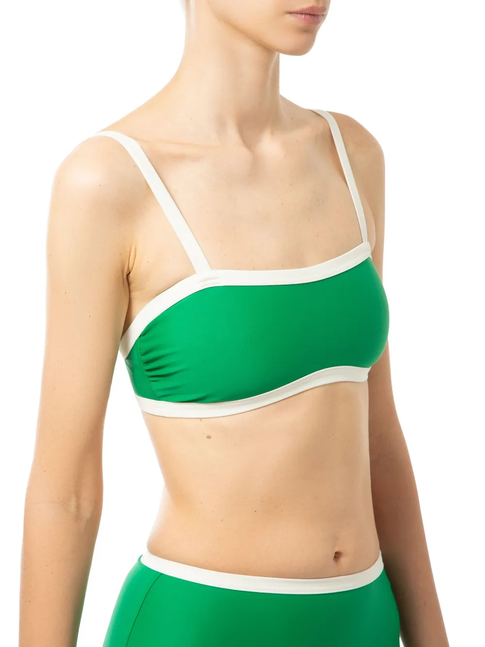 Pilzer Bare Bikini Bottoms In 绿色