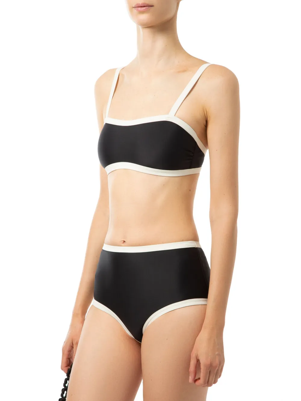 Pilzer Bare Bikini Bottoms In 黑色