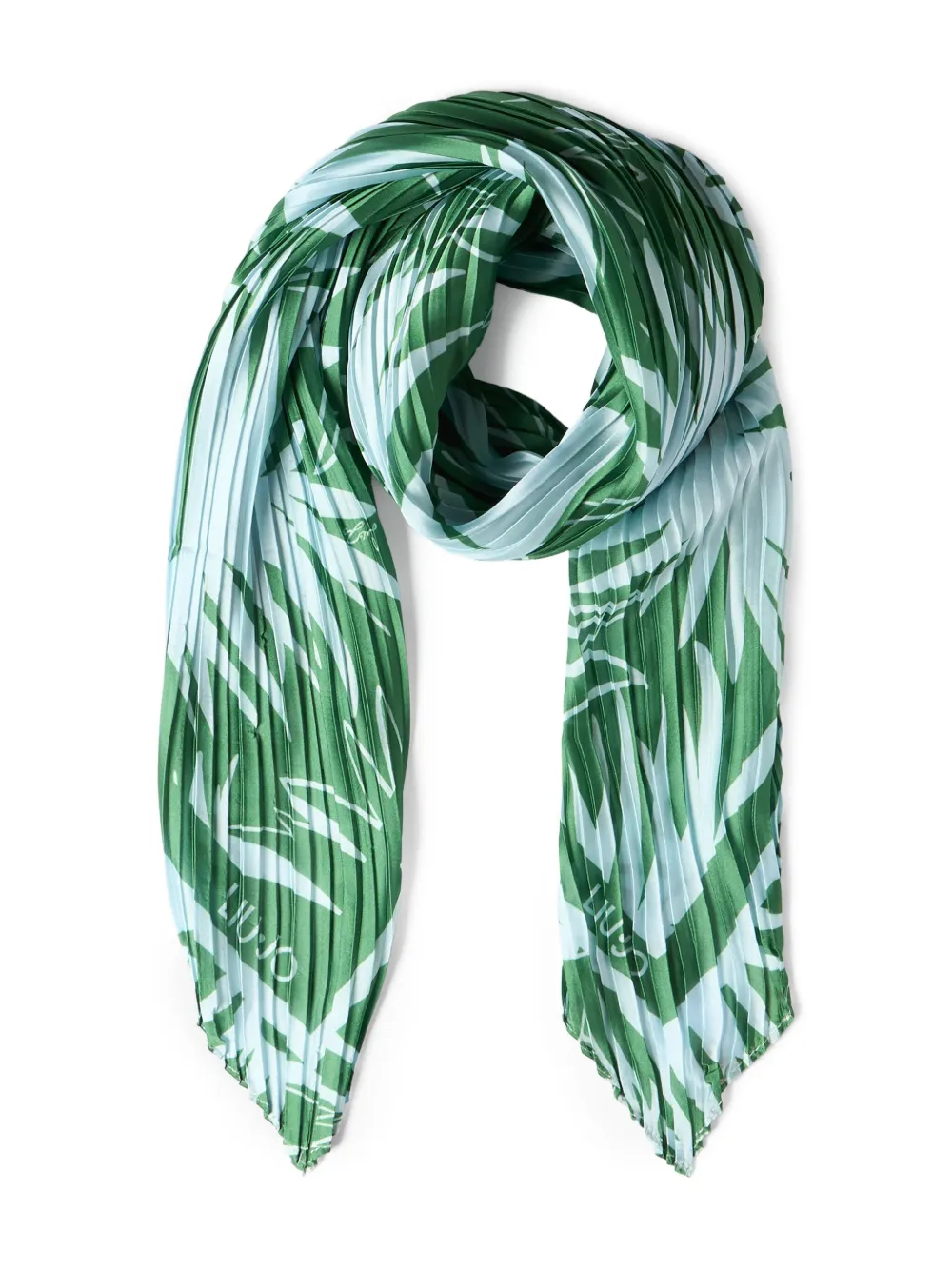 LIU JO pleated printed scarf | Image 2