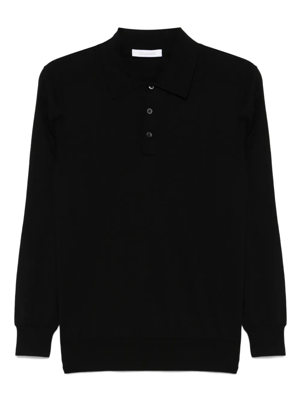 Cruciani playera tipo polo | negro | Image 1