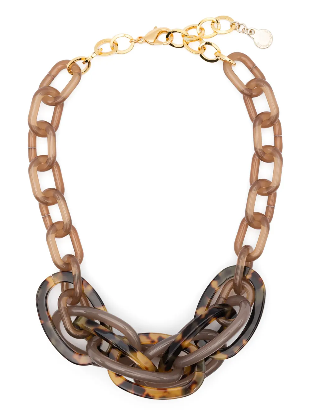 Emporio Armani chunky-chain necklace | Brown | Image 1