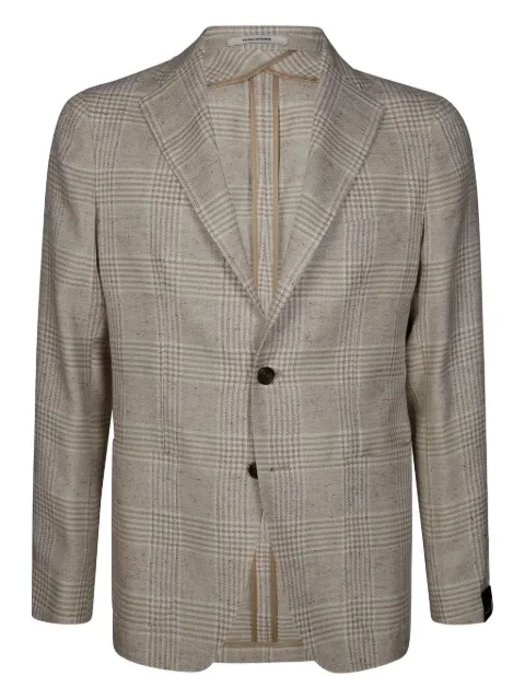 Tagliatore Montecarlo Monopetto checked blazer