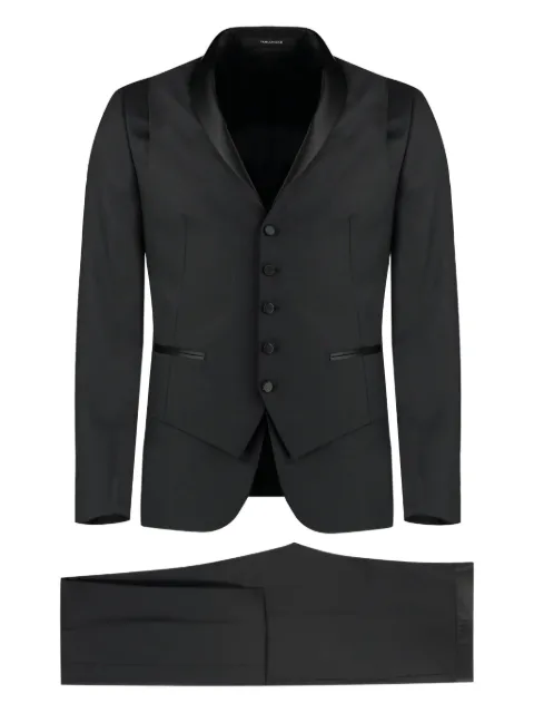 Tagliatore shawl-collar single-breasted suit