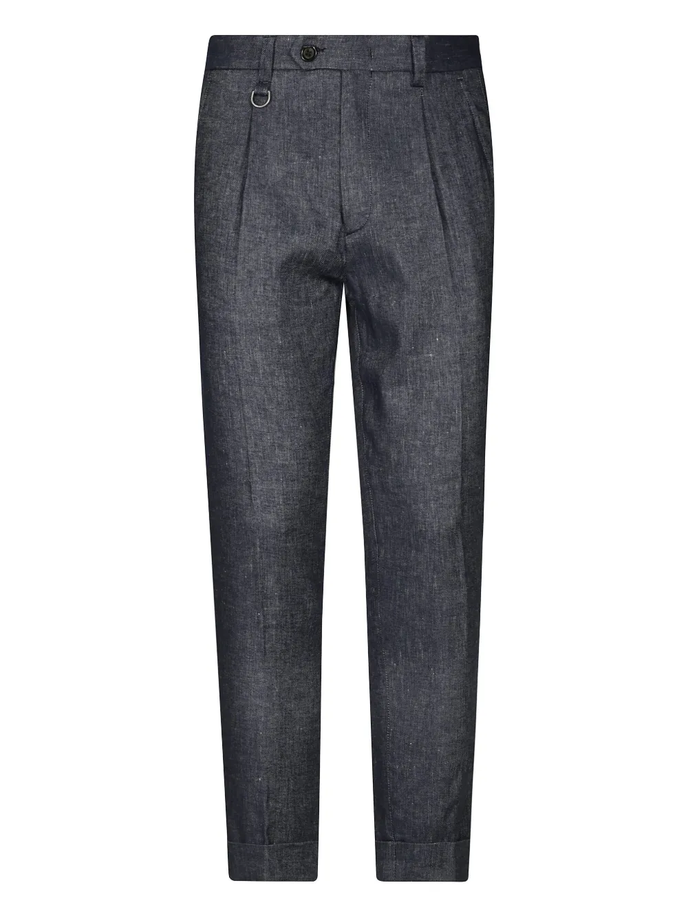 Paolo Pecora pleat-detailing trousers | Blue | Image 1