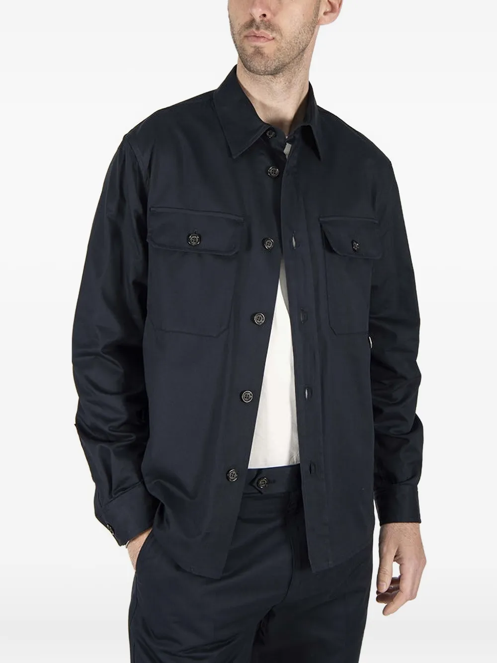 Paolo Pecora sobrecamisa con botones | Sobrecamisas | Image 2
