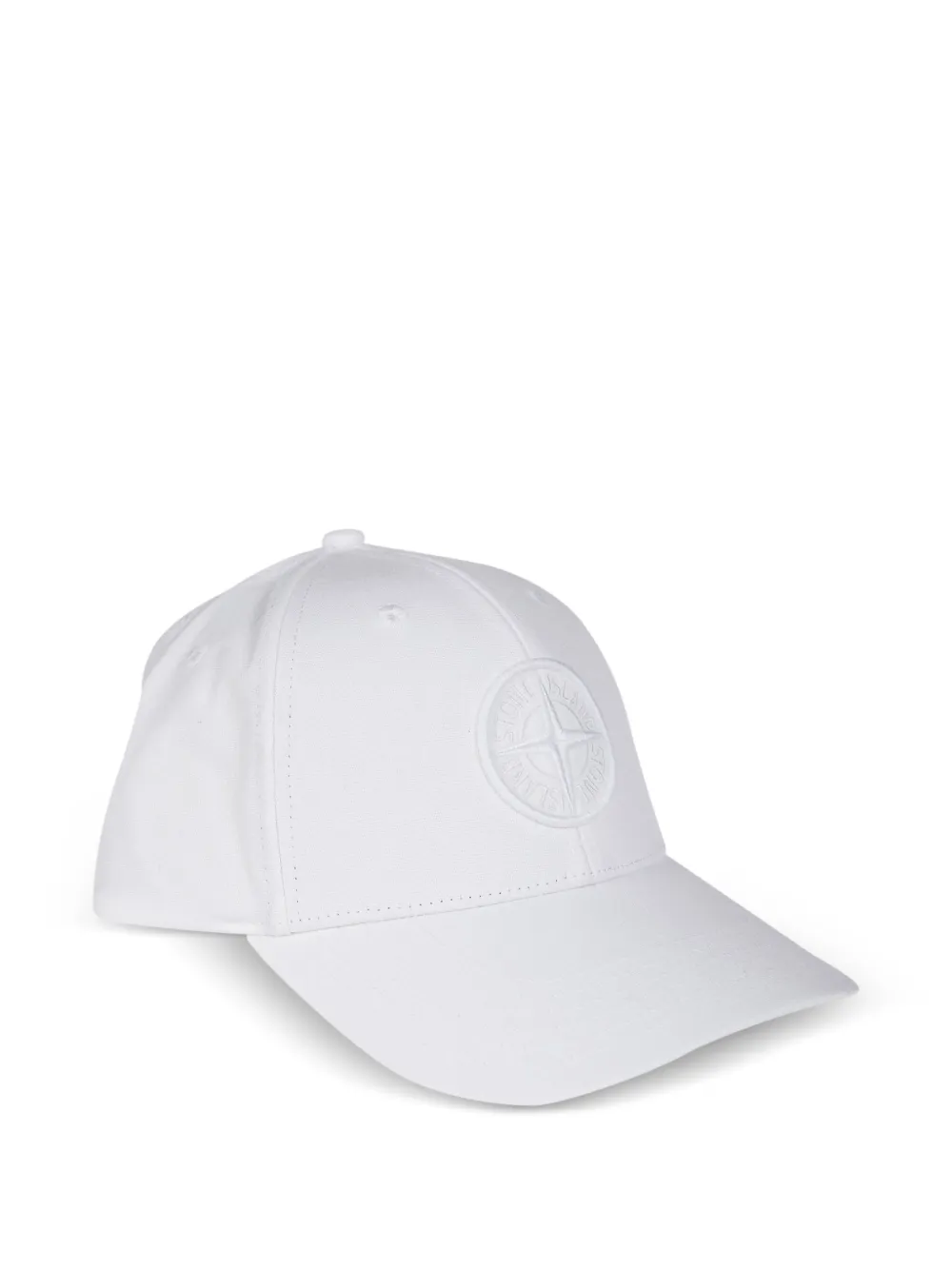 Stone Island Compass-motif baseball cap | White | Image 1