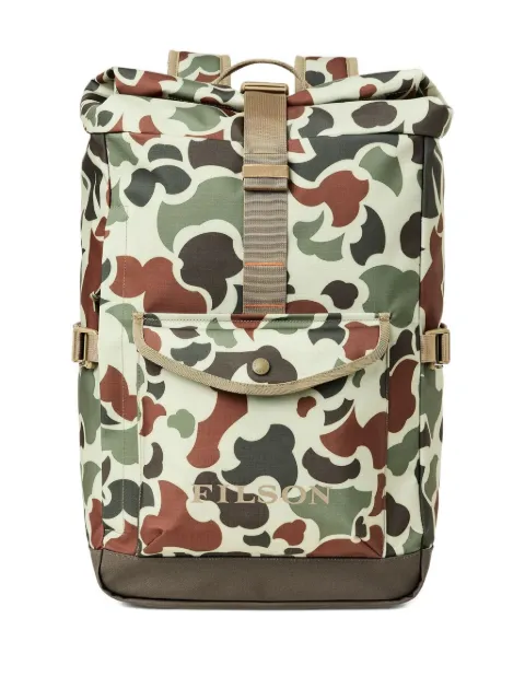 Filson camouflage-print backpack
