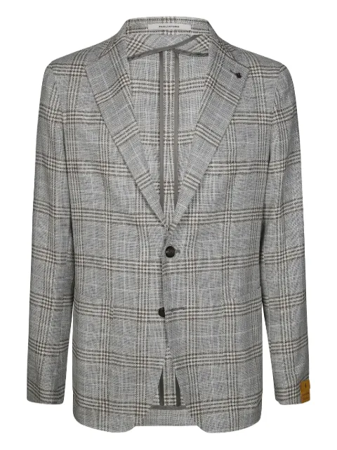 Tagliatore Blazer com estampa xadrez
