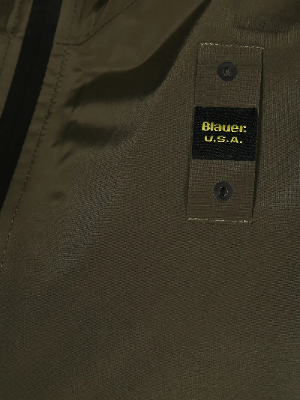 Blauer Jack met capuchon Groen