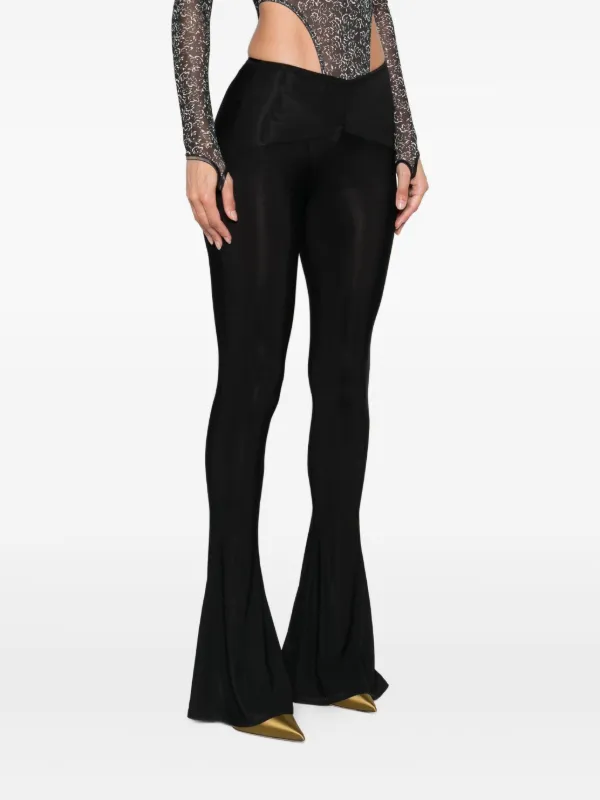 【正規店出品】KNWLS GHOST SUPER STRETCH FLARED TROUSERSBLACK KNWLS Ghost Trousers | Black | FARFETCH