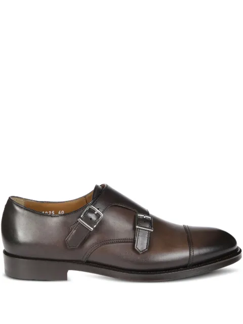 Doucal's leather monk shoes