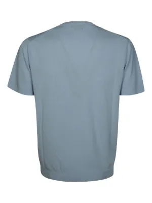 Tシャツ・カットソー DANIELE FIESOLI Men T Shirts SE1200 0042 BLUE Daniele Fiesoli Blue Crew Neck T-Shirt - Blue - Men | SE12040042