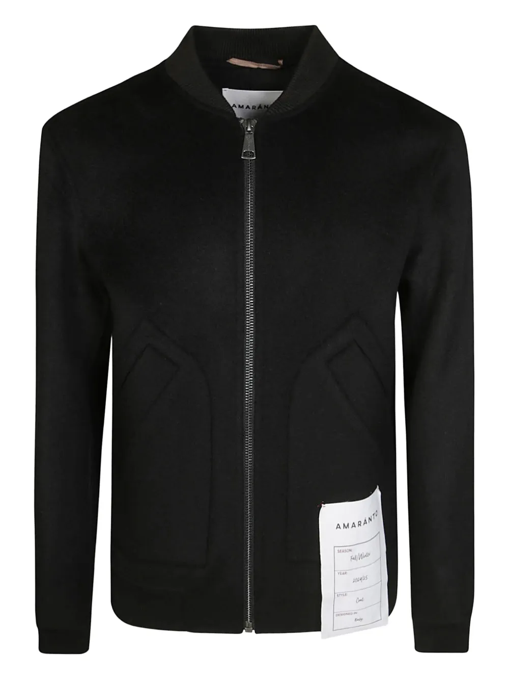 AMARÁNTO cashmere-blend jacket | Black | Image 1