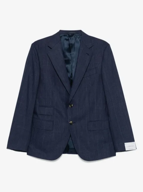 Caruso checked blazer