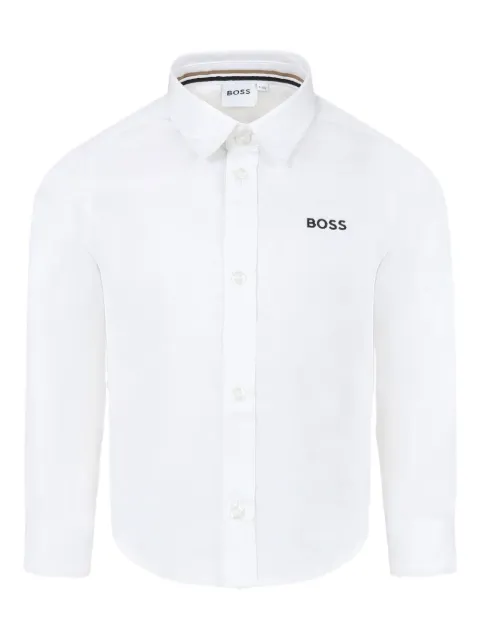 BOSS Kidswear camisa con logo