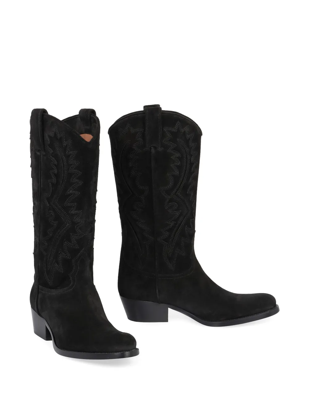 Sartore leather boots Black
