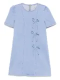 Baum Und Pferdgarten Amali mini dress - Blue