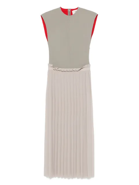 AMI Paris plissé-detail dress 