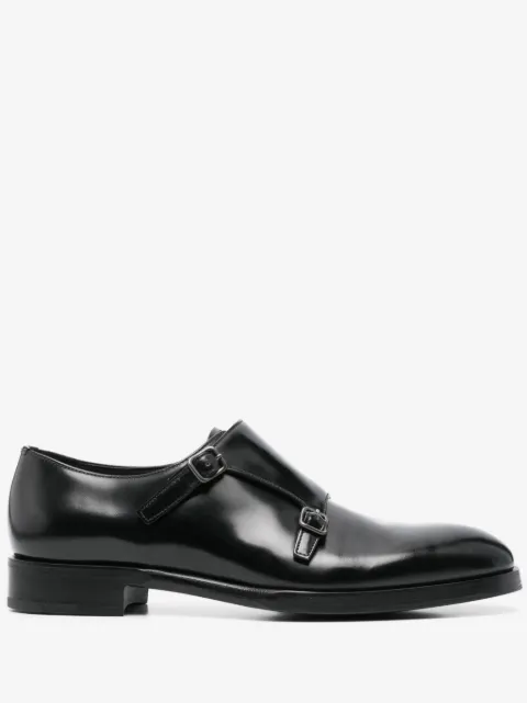 Prada Pre-Owned patent monk shoes