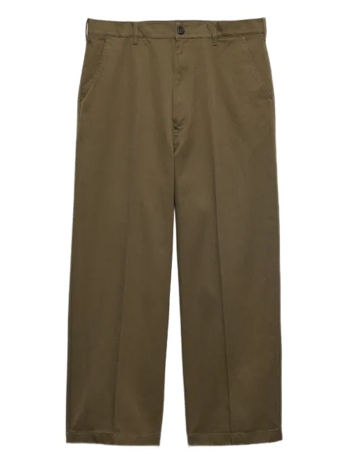 Pantalon chino en coton - Prada - Modalova