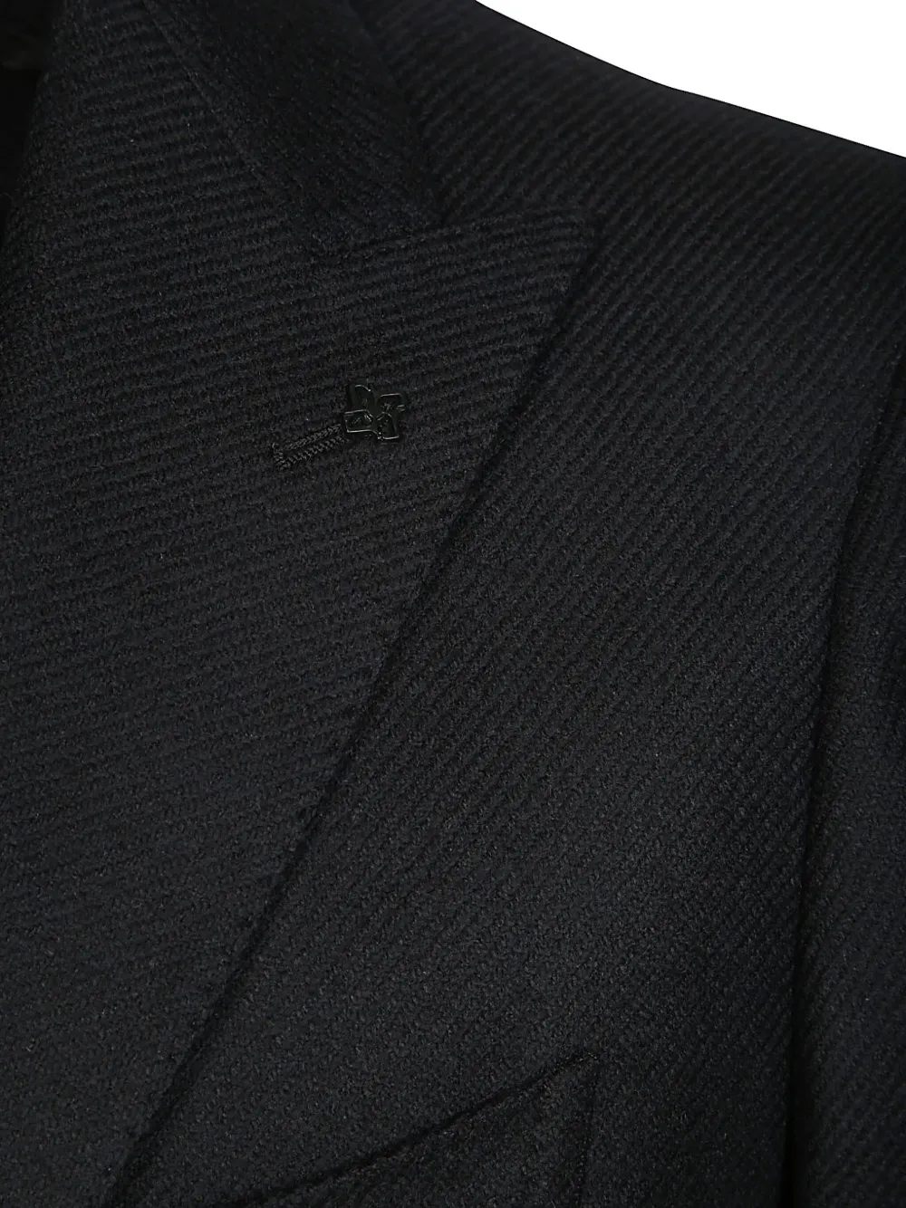 TAGLIATORE TWILL-WEAVE BLAZER