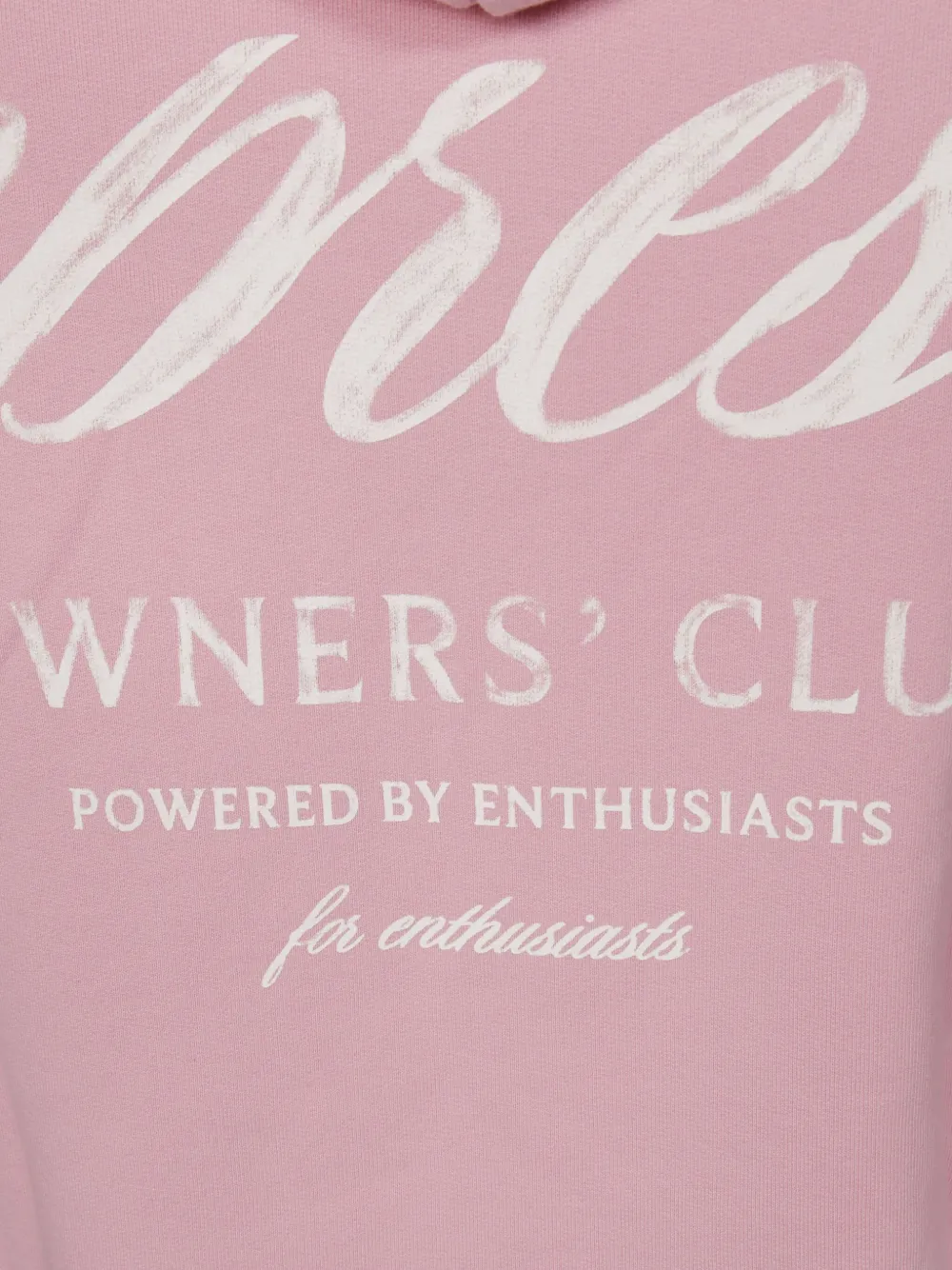 Represent Owners Club Script hoodie Roze